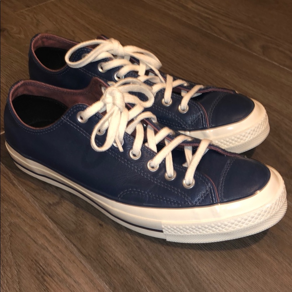 Leather Converse